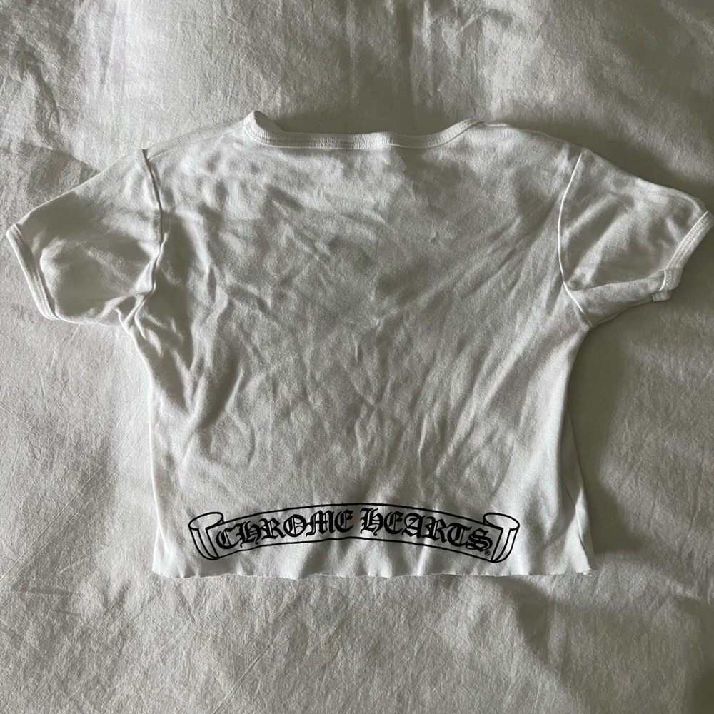 Chrome Hearts crop top
